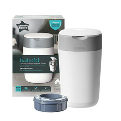 Tommee Tippee. Накопитель подгузников Tommee Tippee Sangenic Twist and Click - Cotton White (5010415