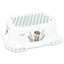 Tega Подставка для ног антискользящая "Лисичка" (5902963001412) Бело-зеленая