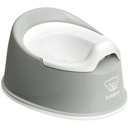 BABYBJORN. Горшок Смарт (Smart Potty), серый/белый (7317680512253)