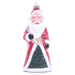 Прикраса ялинкова Дід Мороз в червоному Y*-1(0250011127238)