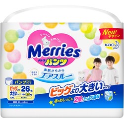 Merries. Трусики Merries XXL(15-28 кг), 26 шт.(281098)
