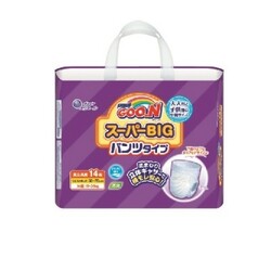 Goo.N. Підгузники-трусики "Goo.N" 15-35 кг, SuperBig(XXXL), унисекс, 14 шт(4902011743081)