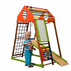 SportBaby. Дитячий спортивний комплекс для будинку KindWood  Plus