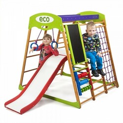 SportBaby. Дитячий спортивний комплекс для квартири Карамелька Plus 3