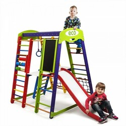 SportBaby. Спортивний комплекс для будинку Акварелька Plus 3