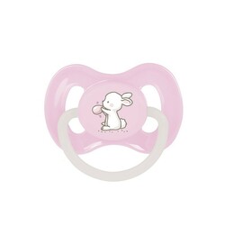 Canpol. Пустышка силиконовая анатомическая 6-18 мес Little Cutie (23/263)