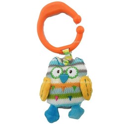 BabyOno. Іграшка з вібрацією і дзвоником "СОВА", 3мес(1393)