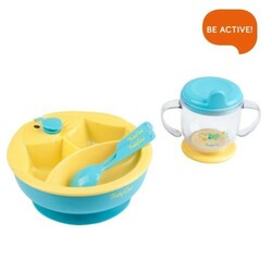 BabyOno. Столовий набір з підігріванням, 6мес(238)