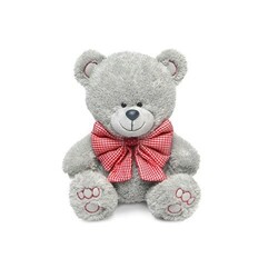 Lava. М'яка іграшка Медвеженок Ники з бантом(LA8786H)