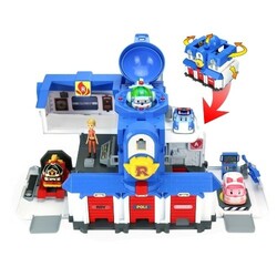 Robocar. Ігровий набір "Штаб-квартира 2.0". Фігурка Джин в комплекті(83304)