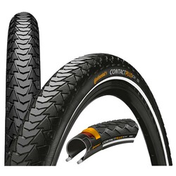 Continental. Покришка  Contact Plus City, 26 x 2.20, чорна, не доладна, светоотражающая (401923876