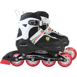 Ferrari. Роликові ковзани регульовані білий р.34-37 FK16, Італія (FK16)