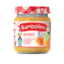 Bambolina. Пюре абрикос, 100 г, 4 мес+ (001861)