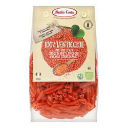 Dalla Costa. Вироби макаронні Строццапреті з чечев 250г. (8016419001547)