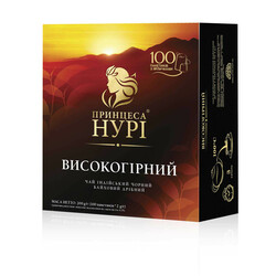 Принцесса Нури. Чай черный  Высокогорный 100*2г (4823096800172)