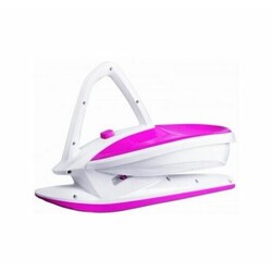 Plastkon. Санки Plastkon Skidrifter белые с розовым (49099)