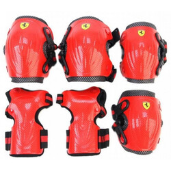 Ferrari. Набір захисту для катання на роликах, червоний, M, (FAP16)