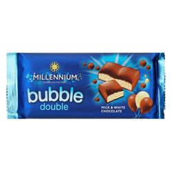 Millennium. Шоколад біло-молочний пористий 70г. (4820075507374)