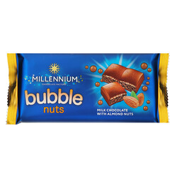 Millennium. Шоколад молочний мигдаль пористий 70г (4820075507336)