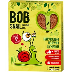 Bob Snail. Цукерки натуральні яблучні 120 г (4820162520156)