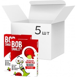 Bob Snail Мармелад натуральні Яблучно-вишневий 108 г (4820219341246)