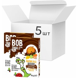 Мармелад Bob Snail Яблуко-Манго-Гарбуз-Чіа-Бельгійський молочний шоколад 54г (4820219341116)