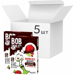 Bob Snail Мармелад натуральні Яблучно-вишневий 108 г (4820219341246)