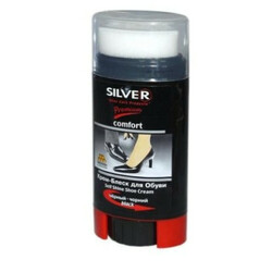 Silver. Крем-блиск д/взуття Comfort чорний олівець 50мл( 8690757162025)