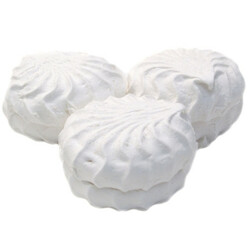 Богуславна . Зефір з ароматом ванілі 1 кг(фасовка 2.2 кг )