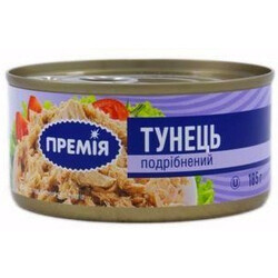 Премия. Тунец измельченный стерилизованный 185гр (4824024002439)