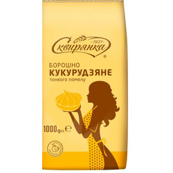 Сквирянка. Мука кукурудзяна Сквирянка 1 кг(4820006011116)