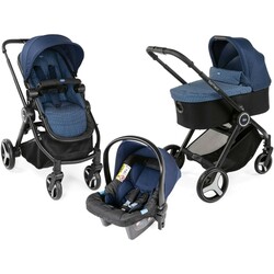 Chicco.Універсальна коляска 3 в 1 Trio Best Friend+ Light Синя(8058664122691)