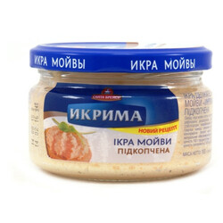 Санта Бремор. Ікра мойви Икрима підкопчена 165г(4810168030933)