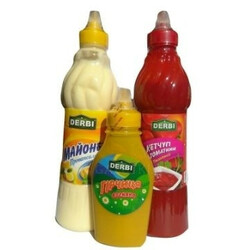 Derbi. Набор Святковий кетчуп+майон+гірчиць економ 1шт( 4820025423846)
