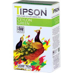 Tipson. Чай зелений Tipson Large Leaf Tea цейлонський 85г(4792252931381)