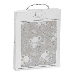 Interbaby. Одеяло Elefantitos 80X110 серое (8000911)