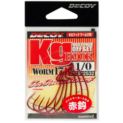 Decoy. Крючок Worm17R Kg Hook R №2/0 (6 шт/уп) (1562.08.67)