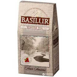 Basilur.  Чай чорний Basilur Winter Tea цейлонський 100 г(4792252100398)