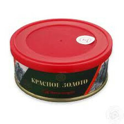 Червоне золото. Ікра лососева  Класична зерниста кр же/б 100 г(  4823024604322)