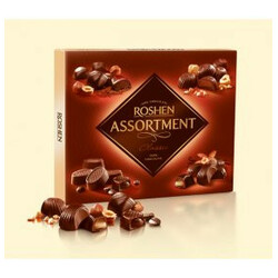 Roshen. Конфеты Assortment classic черный шоколад 154гр (4823077619151)