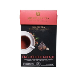 Wissotzky Tea. Чай черный Wissotzky Tea English Breakfast 16*2,5г/уп(859013004013)