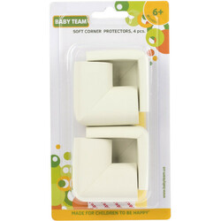 Baby Team. Накладки на углы стола мягкие 4 шт (4824428076067)