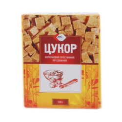 АТА. Сахар тростниковый АТА коричневый прессованный 500 г (4820016850422)