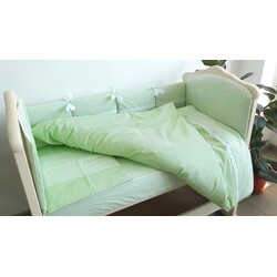 VIALL.Змінний постільний комплект "Кристина"(3 ед) салатовий(8917)
