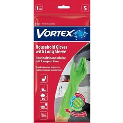 Vortex. Перчатки хозяйственные удлин.манжеты S шт (4823071620146)