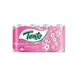 Tento. Туалетний папір з ароматом вишні Tento Ellegance Cherry Blossom(009556)
