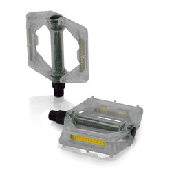 XLC. Педалі PD - M16, 326 гр, прозорі(4032191953540)