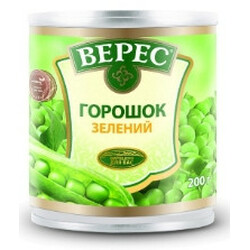 Верес. Горошек зеленый с мозговых сортов 200г(4823105400799)