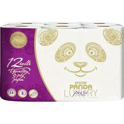 Сніжна панда. Бумага туалетная Luxury Pure 12шт/уп ( 4823019009521)