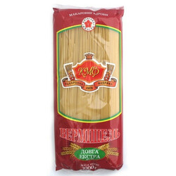 КМФ. Вермішель КМФ довга екстра 1 кг   (9865060013244)